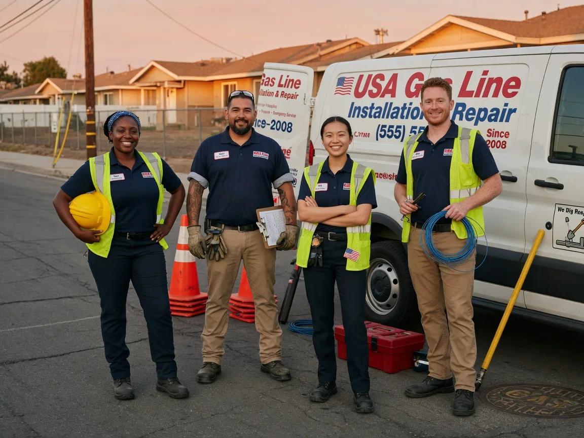 Gas Line Installation company in Rumely, MI